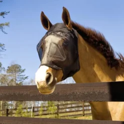 Absorbine UltraShield Fly Mask - avec et sans Oreilles - Masque Anti-Insectes