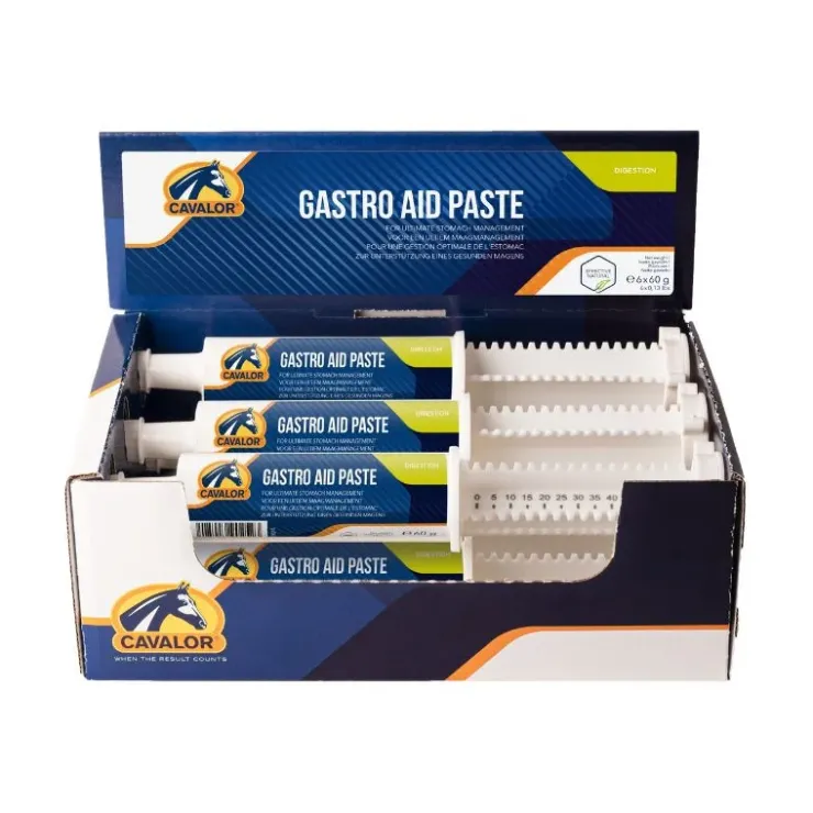Cavalor Gastro Aid Paste 6x60g Estomac Cheval Best