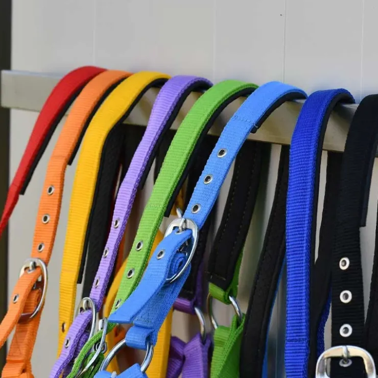 Gamme du Marechal Gamme du Maréchal Licol Nylon Triple Épaisseur - Rouge Outlet