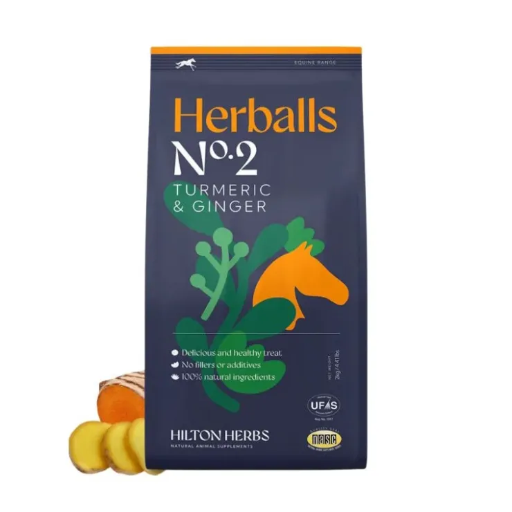 Hilton Herbs Herballs n°2 Curcuma & Gingembre Friandises Cheval Best
