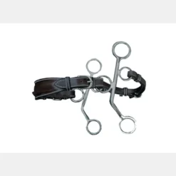 Jump'In Hackamore Cuir Branches Courtes Havane Hot