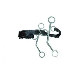 Jump'In Hackamore Cuir Branches Longues - Havane Online