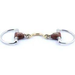 Jump'In Mors à Olives Double Brisure avec Passage de Langue Recouvert de Cuir New