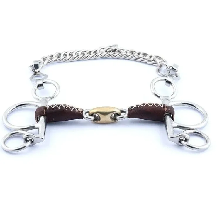 Jump'In Mors Pelham Petites Branches Double Brisure Recouvert de Cuir Best