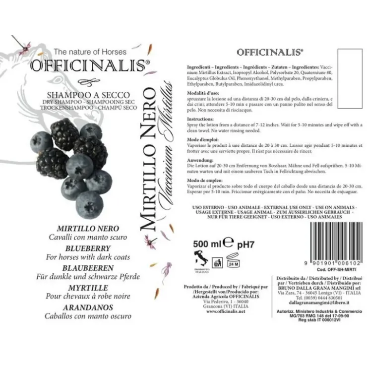 Officinalis Shampoing Sec Myrtille Robes Foncées Sale